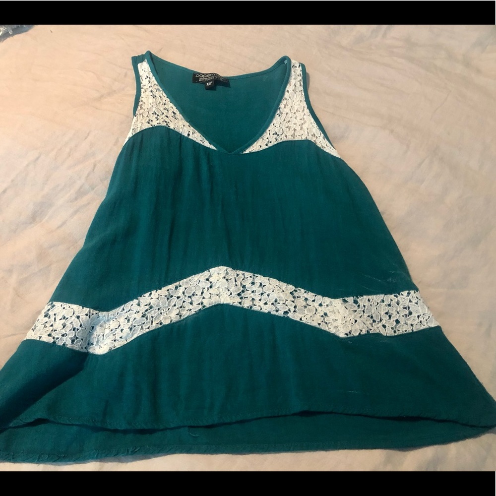 Paper moon by stitch fix, turquoise, extra small